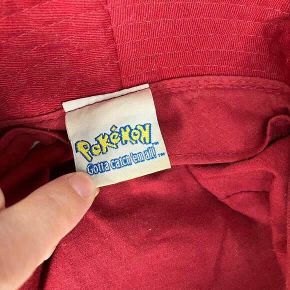 Vintage 90's Kids Pokemon Nintendo Bucket Hat Cap - Picture 9 of 10